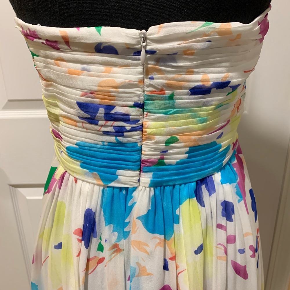 Yumi Kim floral strapless dress size medium - Picture 5 of 13